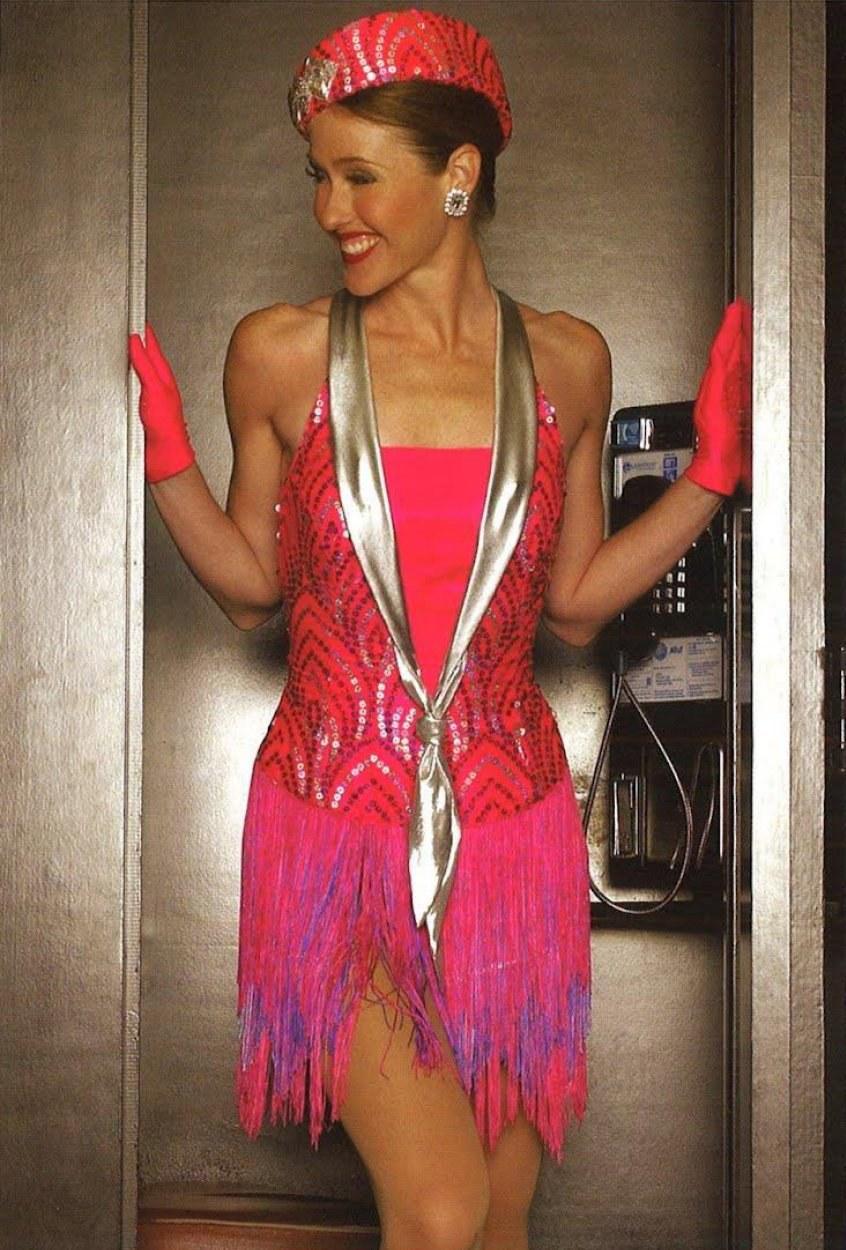 Laura in her Radio City Rockette costume